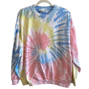 Tie-dye Swirl Crewneck